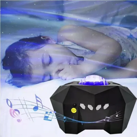Музыкальный Лазерный проектор звёздное небо Dream Aurora с Bluetooth колонкой и пультом Киев