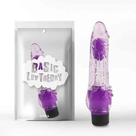 Вибратор реалистичный Chisa Realistic Vibe, фиолетовый Sex Aura Киев