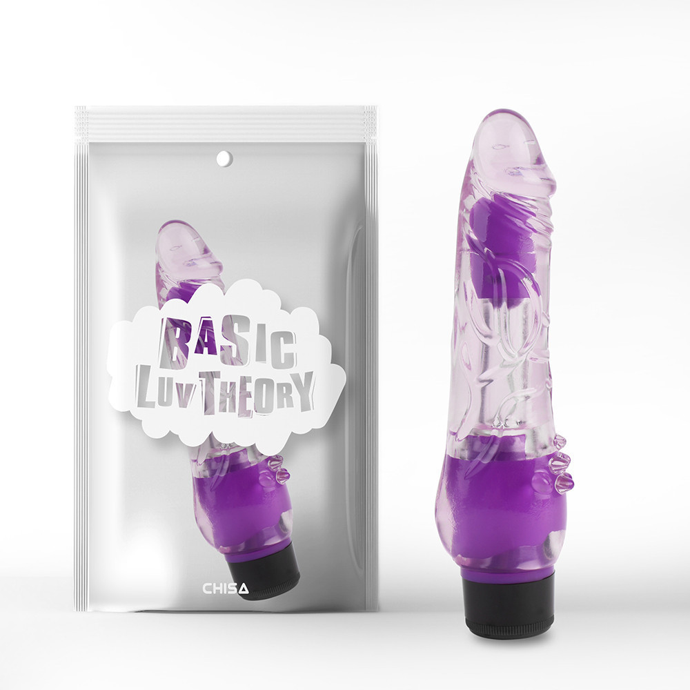Вибратор реалистичный Chisa Realistic Vibe, фиолетовый Sex Aura Киев - изображение 2