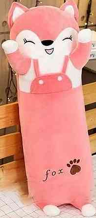 Іграшка плюшева Лисичка Кіт М'яка Батон Обіймашка Игрушка Кот Мягкая. Харків