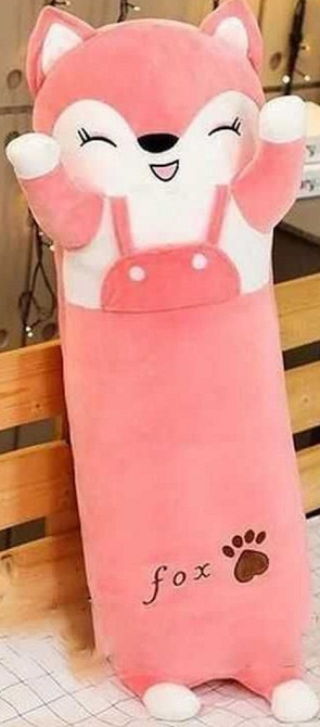 Іграшка плюшева Лисичка Кіт М'яка Батон Обіймашка Игрушка Кот Мягкая. Харків - фото 4