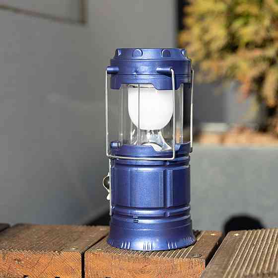 Кемпінговий підвісний фонарь USB 36Вт Синій Київ