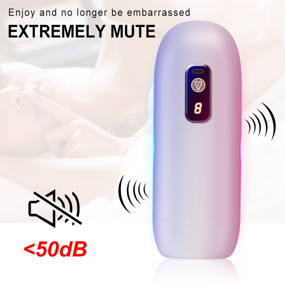 Мастурбатор - USB Rechargeable, 8 vibration functions Sex Aura Київ - фото 7