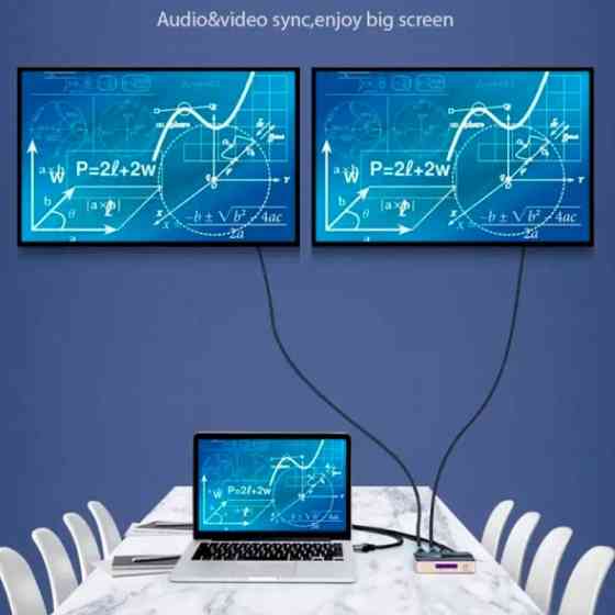 Сплиттер HDMI Vention 1x2 4K 30Hz из алюминия Киев