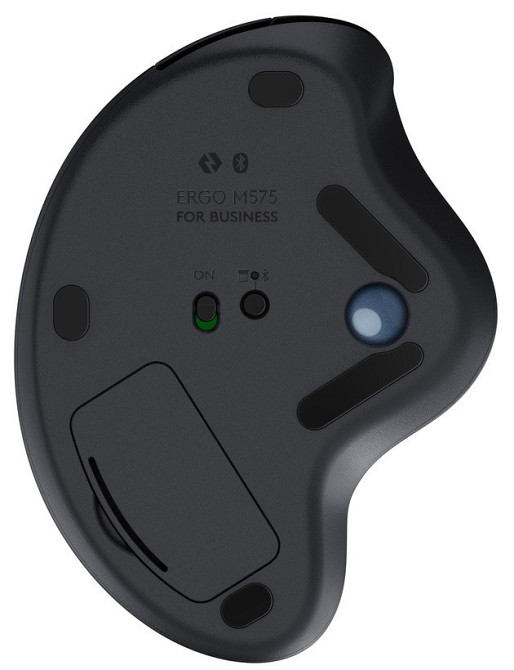 Миша бездротова Logitech Ergo M575 Mouse Graphite (910-006221) Сірий Харків - фото 2