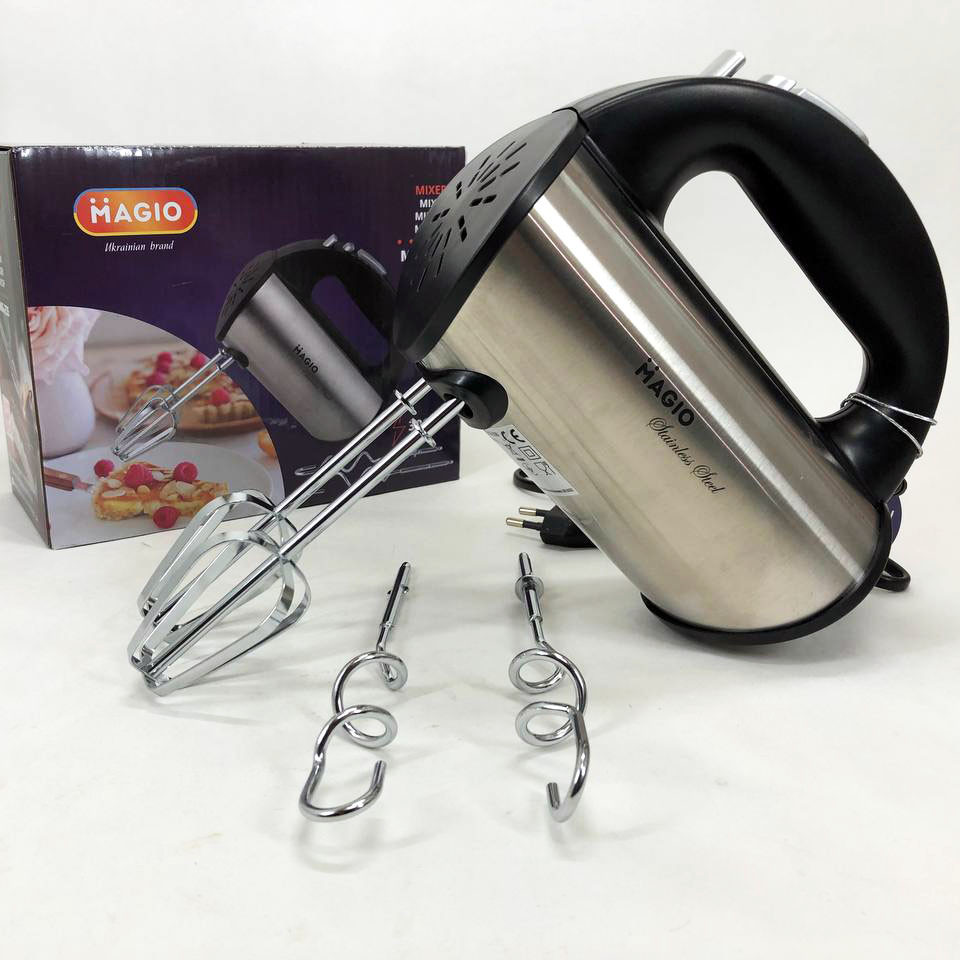 Ручной миксер для крема, Миксер с двумя венчиками, для еды Миксер-венчик взбивания яиц ZS-38 Львов - изображение 12