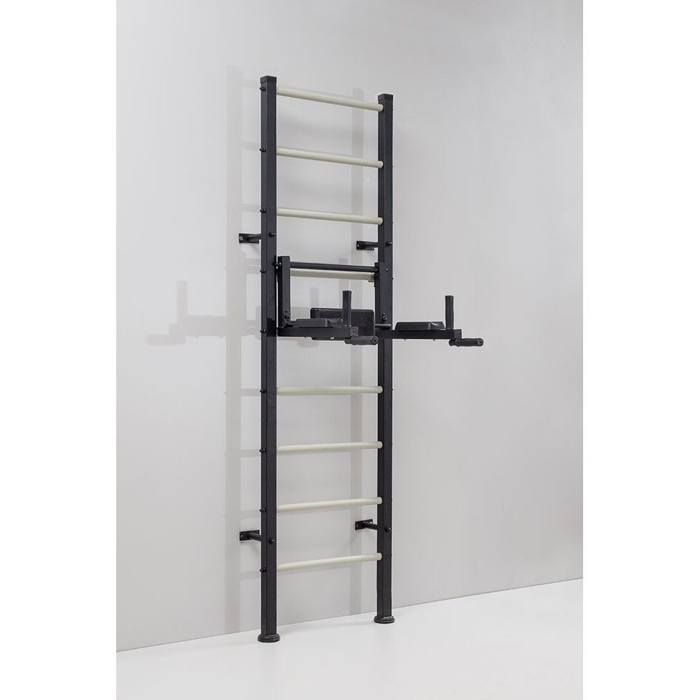 Шведская стенка железная для детей и взрослых Atlant-Black черная домашняя спортивная для всей семьи Каменское - изображение 6