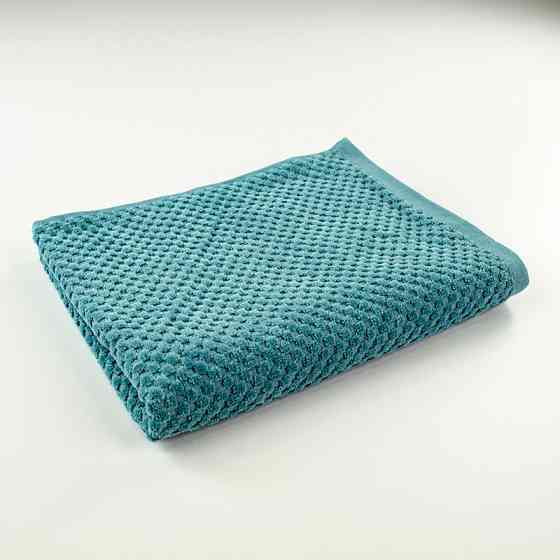 Набор махровых полотенец однотонных 2шт 50x90см, 70x140см Damask Премиум качества Жаккардовое с велю Сумы
