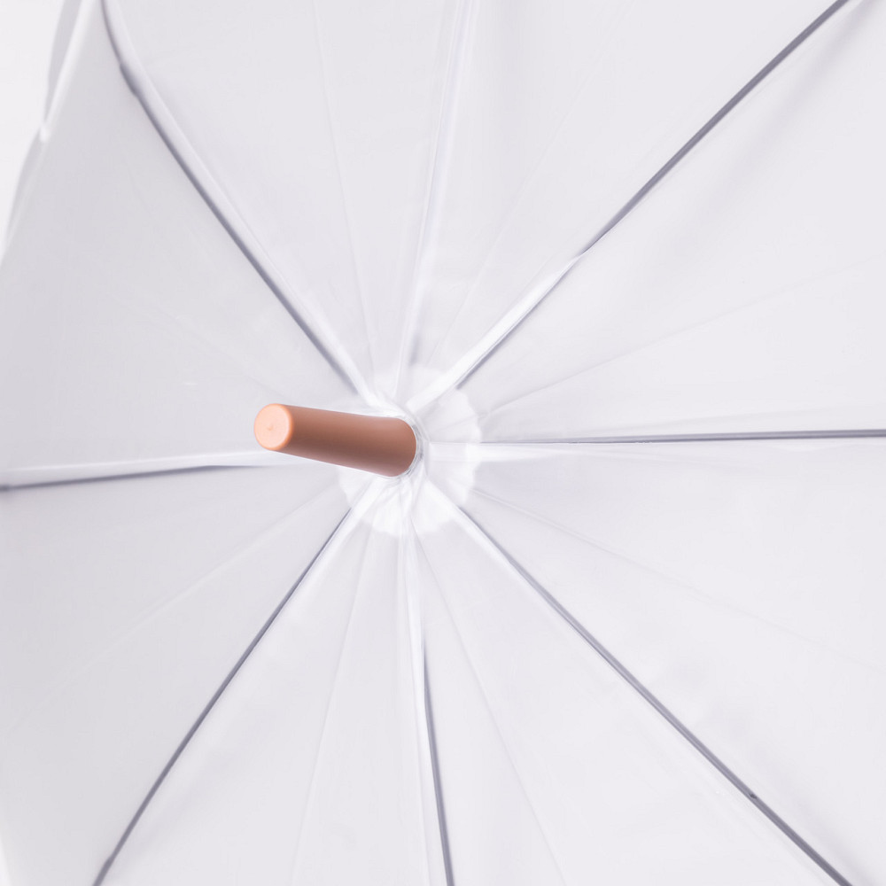Класична парасолька-тростина напівавтомат з поліестеру 8 спиць діаметр 92 см HP-23-10 Коломыя - изображение 8
