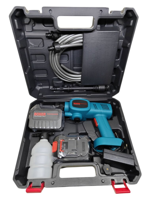 Аккумуляторная Мойка Высокого Давления с 2 АКБ 36 Вольт, Мощность 550 Вт, Расход Воды 4 Литра/Мин Одесса - изображение 2