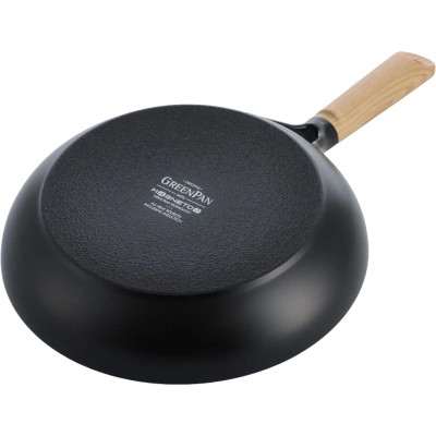 Сковорода GreenPan Eco Smartshape Вок 28 см 3,6 л світле дерево (CC006448-001) Вінниця - фото 2