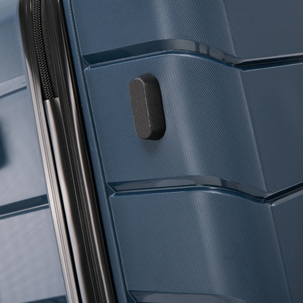 Валіза поліпропіленова WINGS PP06 середня 69 см темно-синя Київ - фото 5