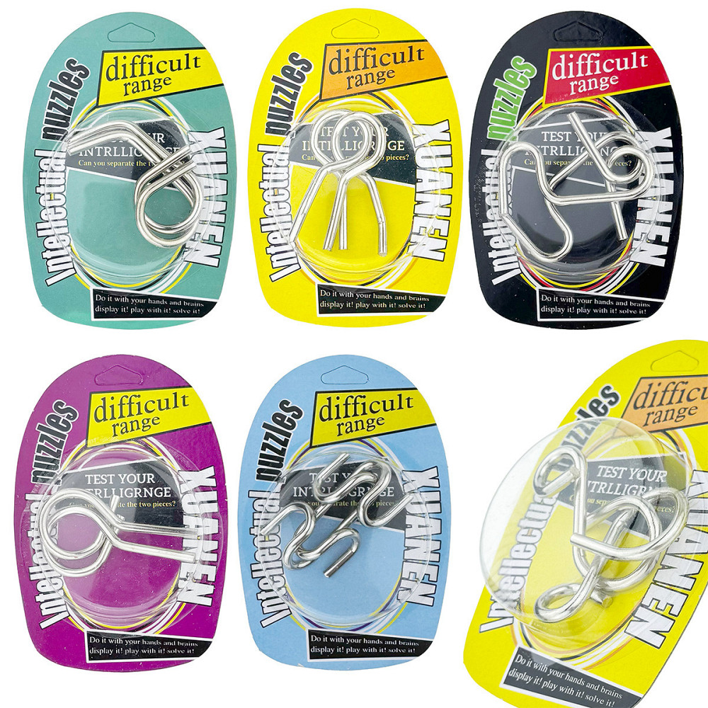 Головоломки метал 4 шт. Київ - фото 1