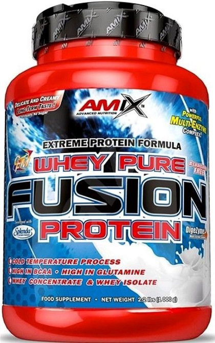 Протеин Amix Nutrition WheyPro FUSION 1000 g (Strawberry) Луцк - изображение 1