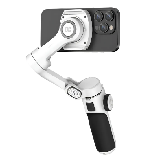 Триосьовий стабілізатор AOCHUAN Professional Gimbal Stabilizer for Smartphone SMART P2 White Одеса