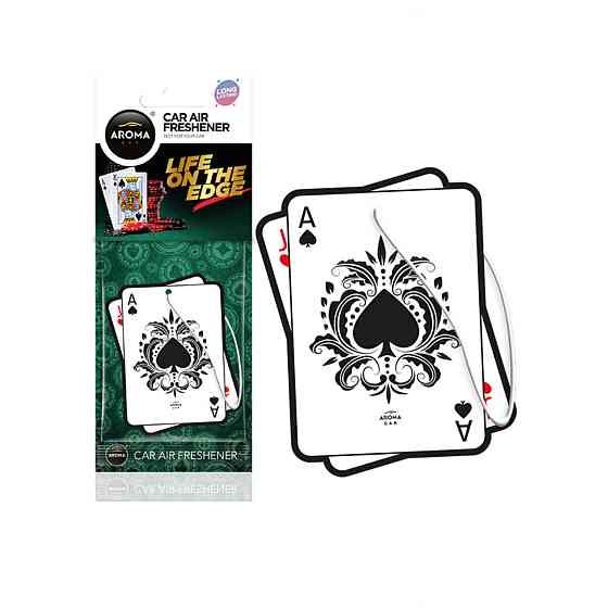 Ароматизатор Aroma Car Life On The Edge Black Jack сухий Киев