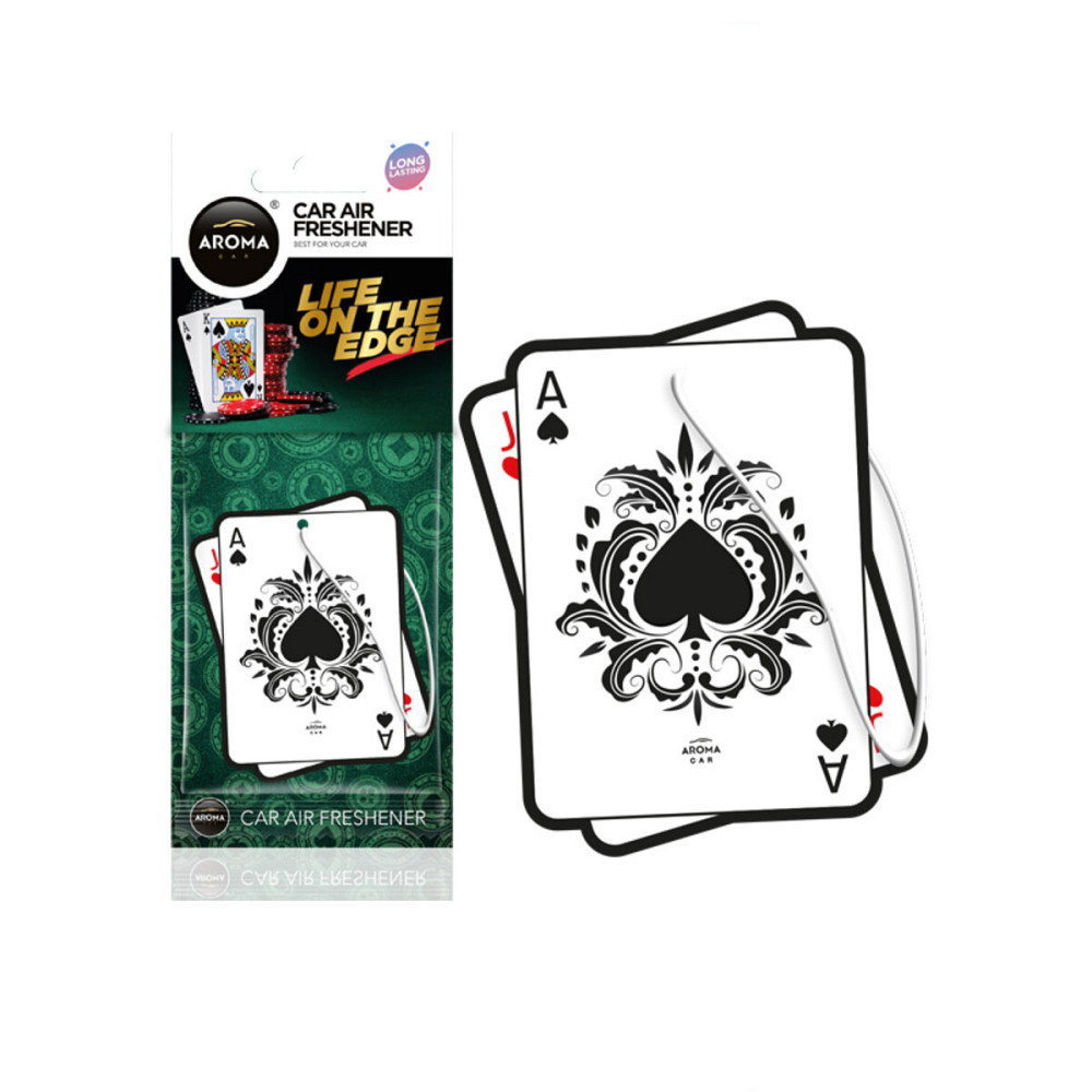 Ароматизатор Aroma Car Life On The Edge Black Jack сухий Киев - изображение 1