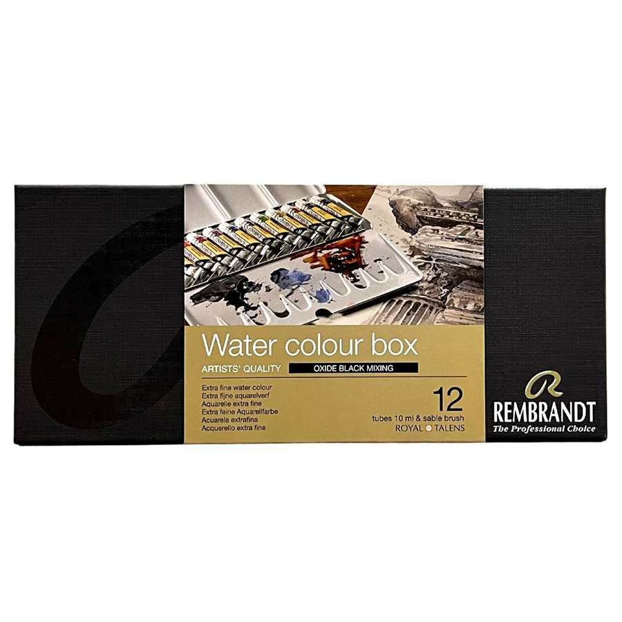 Набор акварельных красок Rembrandt DUSK 12х10мл металлический пенал Royal Talens Киев - изображение 1