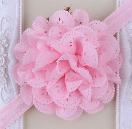 Детская повязка на голову для новороженных one size розовый Киев - изображение 1