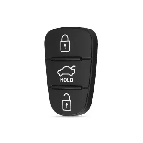 Гумові кнопки для брелока-ключа Hyundai Kia, 3кн Hold, змінна накладка Київ