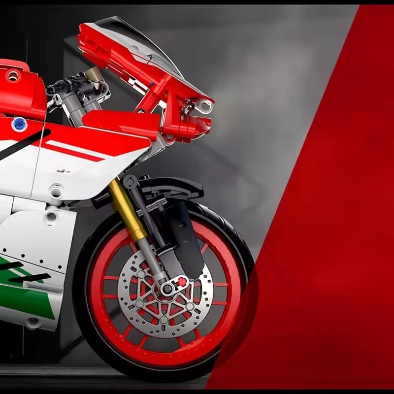 Конструктор дитячий. Спортивний мотоцикл байк на 803 деталі, дитячий Кам'янець-Подільський - фото 5