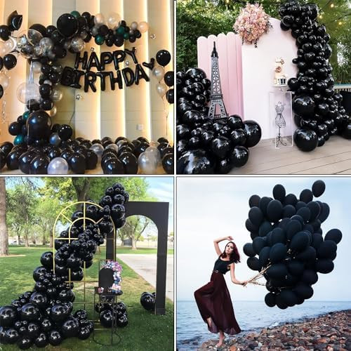 Повітряні кульки JARTTY Чорні 100шт Луцк - изображение 3