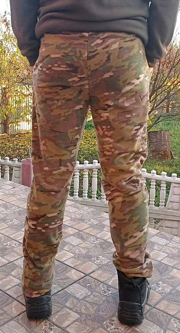 Теплі чоловічі штани флісовий мультикам Одеса - фото 4