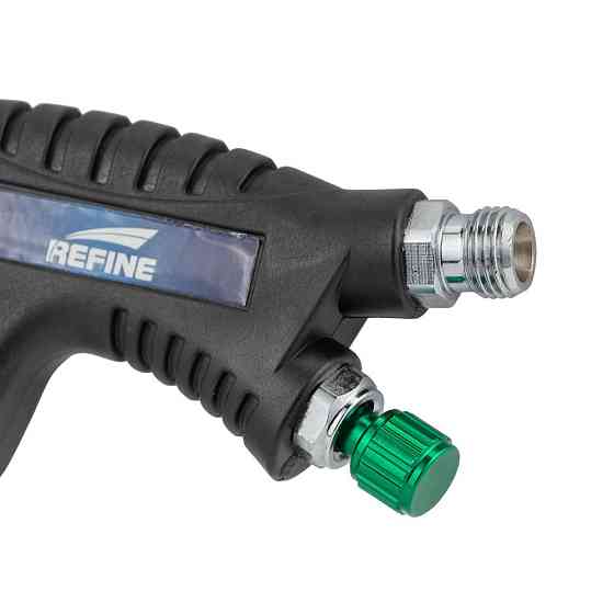 Краскораспылитель HVLP Ø1.4мм 170-285л/мин 2-3бар в/б 600мл (пласт) REFINE (6812351) Киев