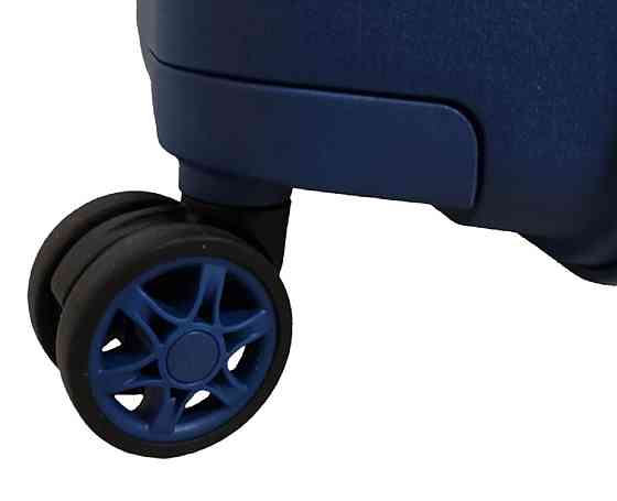 Валіза пластикова AIRTEX 646 велика синя Київ