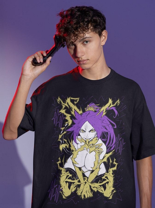 Футболка аниме Блич оверсайз (S/M/L) Черний AnimeJ0881 Днепр - изображение 3