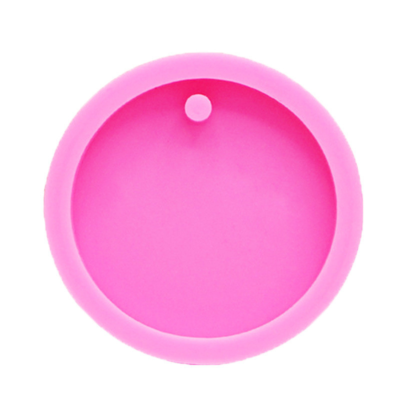 Молд силиконовый для брелка 4 см розовый Киев - изображение 4