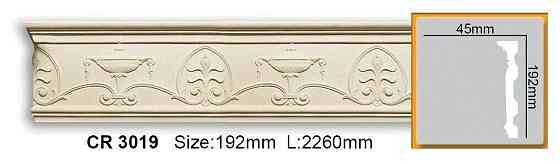 Молдинг полиуретановый с орнаментом Gaudi Decor CR 3019 Flexi Днепр