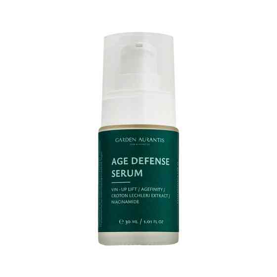 Сыворотка для кожи лица и шеи Age defense serum GARDEN AURANTIS 30 мл Киев