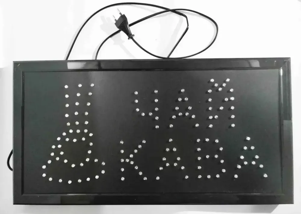 Светодиодная LED Вывеска "Кава Чай" 48х25см Коломия - фото 2