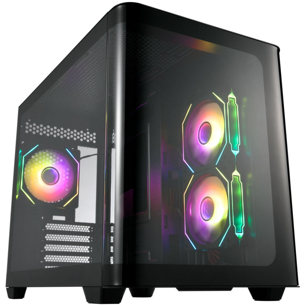 Корпус FSP S380-BA без БЖ mATX Black Вінниця - фото 1