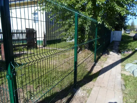 Секційні паркани із 3D сітки — монтаж під ключ Кривий Ріг