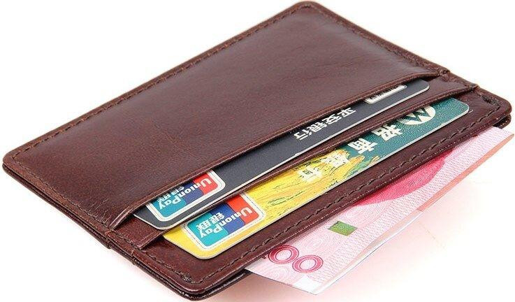 Кредитница Vintage 14498 Коричнева Київ - фото 9