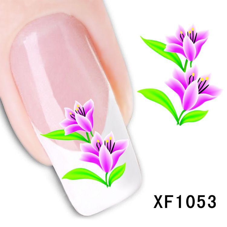 Наклейки для ногтей XF1053 Киев - изображение 1