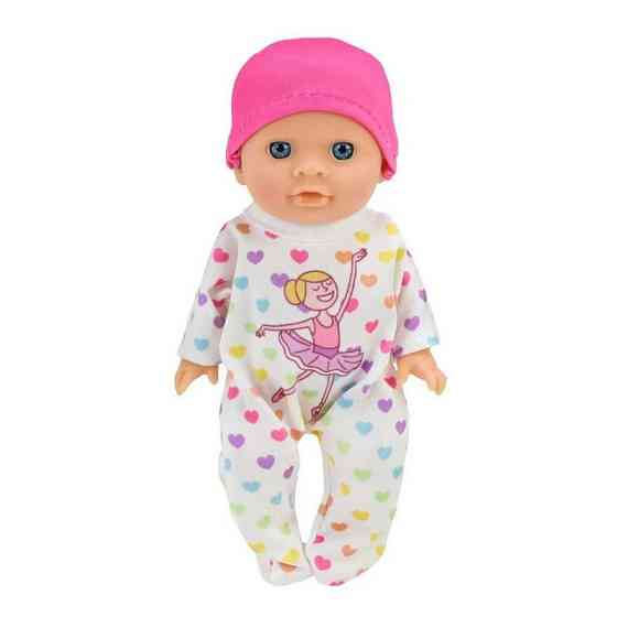 Дитяча лялька-пупс YL2517C-K з аксесуарами у наборі, 17 см Вінниця