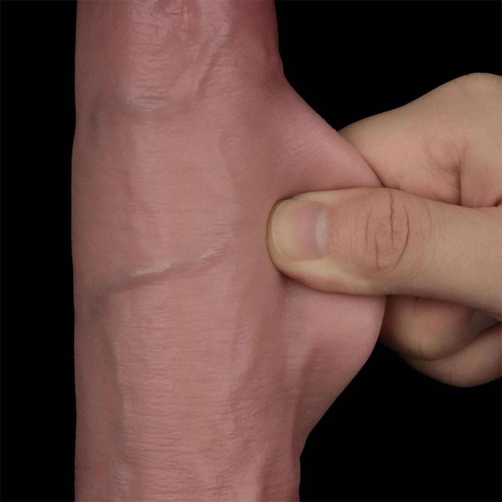 Фаллоимитатор - Sliding Skin Pro II Dual Layer Silicone Dong 9