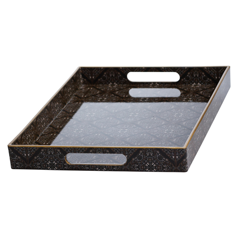 Набір прямокутних підносів для їжі 2 шт 40x30 см Київ - фото 4