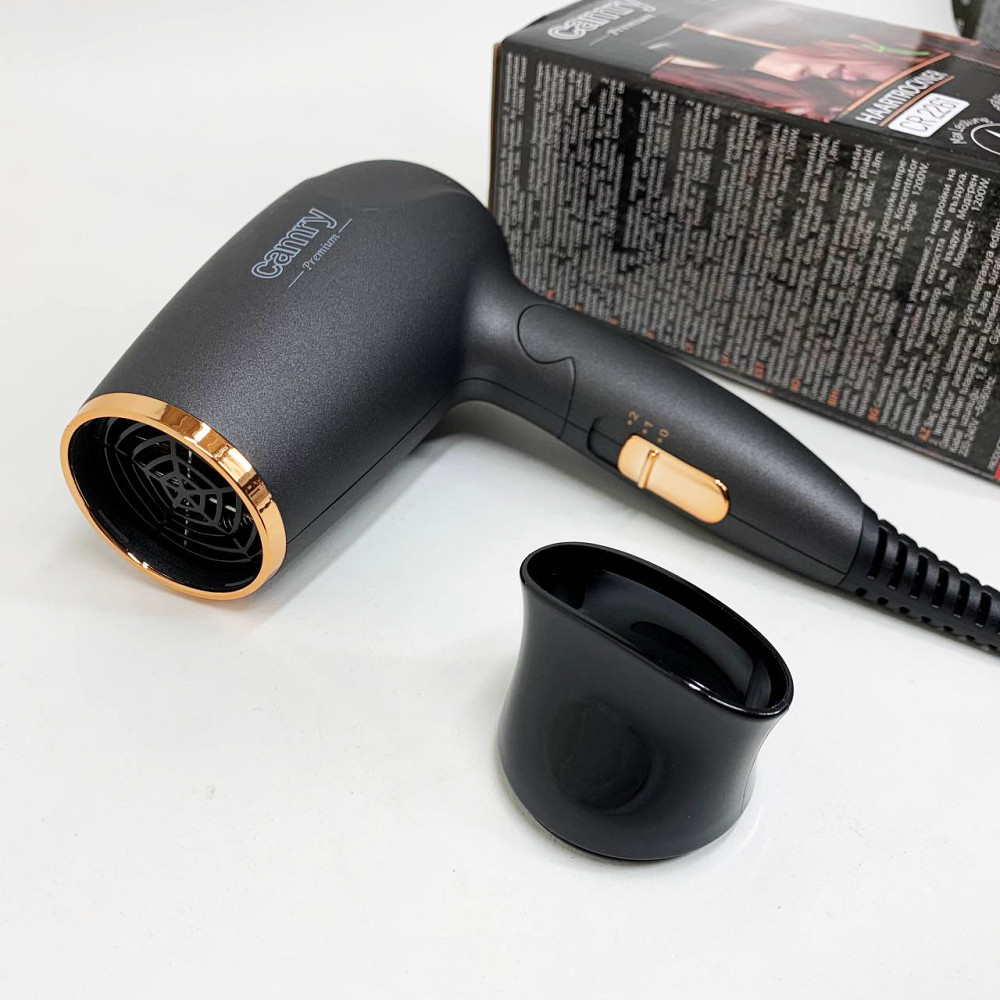 Функціональний професійний фен Camry CR 2261 1200Вт, Фен-стайлер для сушіння волосся FR-90 Львів - фото 9