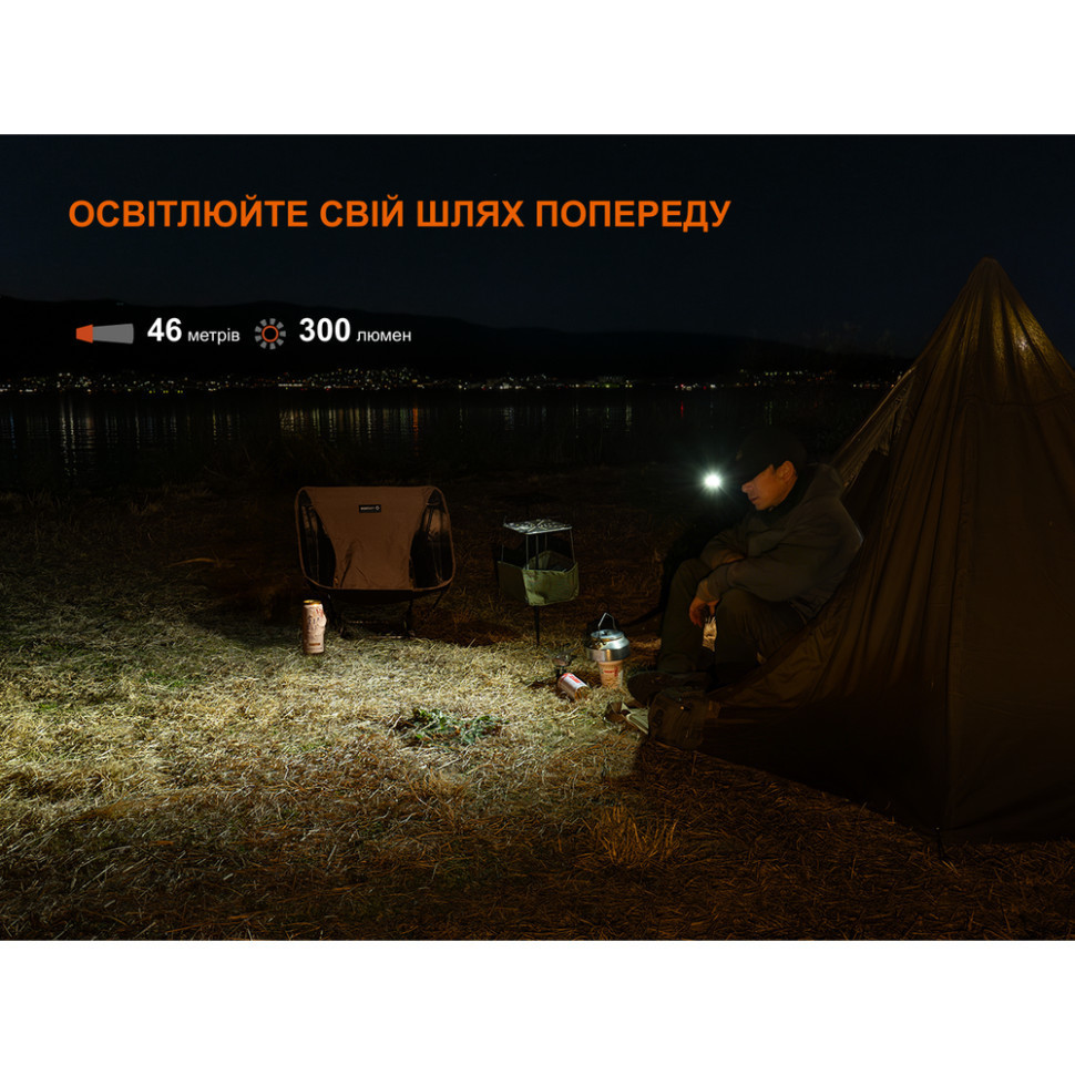 Ліхтар з кліпсою Fenix E04R 300 лм 46м (11 режимів) Чорний Вінниця - фото 10