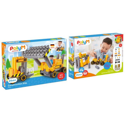 Конструктор PolyM Будівельна техніка 43 деталь (760021) Вінниця - фото 3