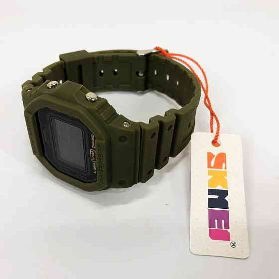 Захисні тактичні годинники SKMEI 1628AGBK, Годинники військові чоловічі спортивні спорт AE-25 Івано-Франківськ