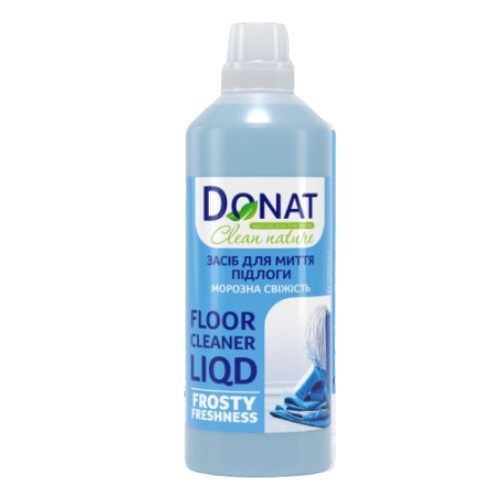 Засіб миючий для підлоги 1000мл Морозна свіжість Clean Nature ДОНАТ Житомир - фото 1