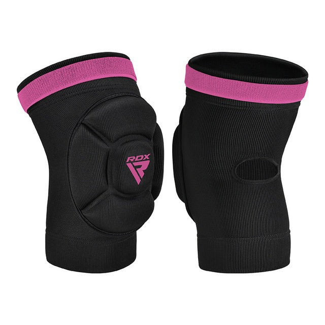 Наколінники спортивні RDX HOSIERY KNEE FOAM K5 BLACK/PINK-M (пара) Каменское - изображение 3