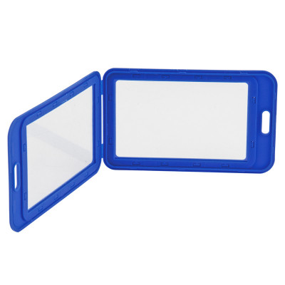 Бейдж Axent вертикальный, PP, 50х85мм, синий (4530-07-A) Винница - изображение 2