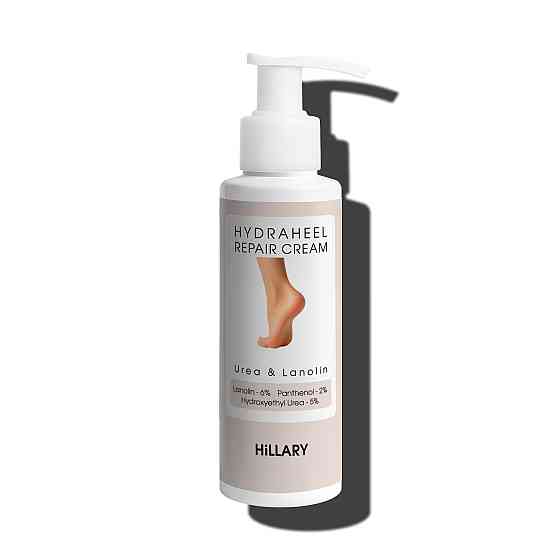 Відновлювальний крем для сухої і потрісканої шкіри ніг HydraHeel Urea & Lanolin Repair Cream Hillary 100 мл Київ