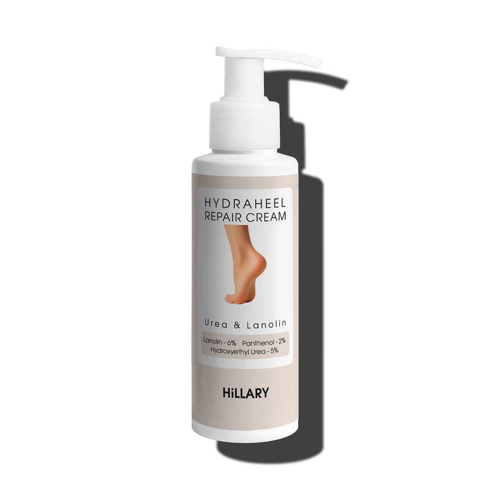 Восстанавливающий крем для сухой и потрескавшейся кожи ног HydraHeel Urea & Lanolin Repair Cream Hillary 100 мл Киев - изображение 3
